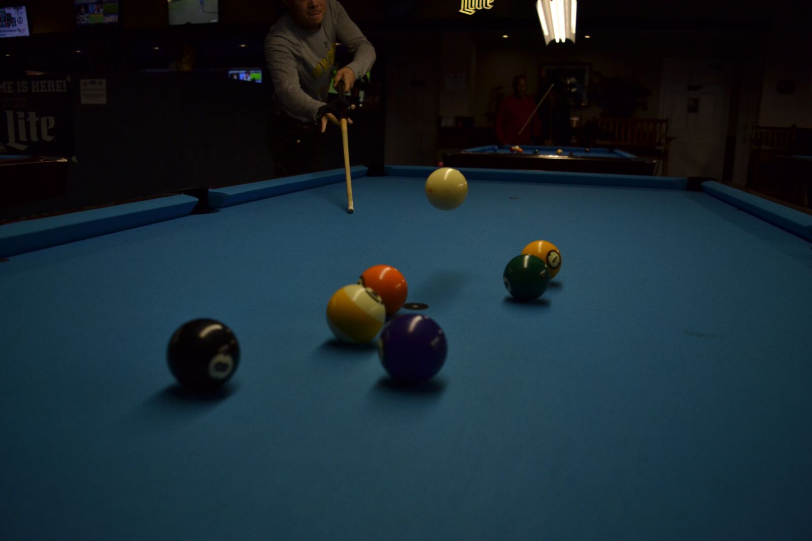 Nikon D3100 sample photo. Pool, bug's eye view photography