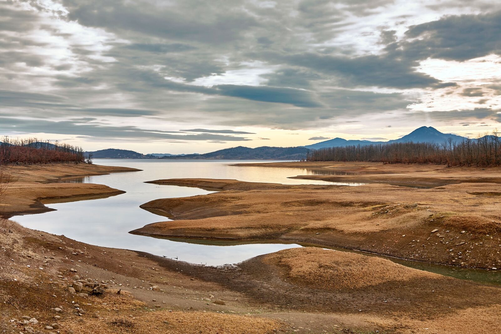 Canon EOS 5D sample photo. Nature, lake, clouds photography