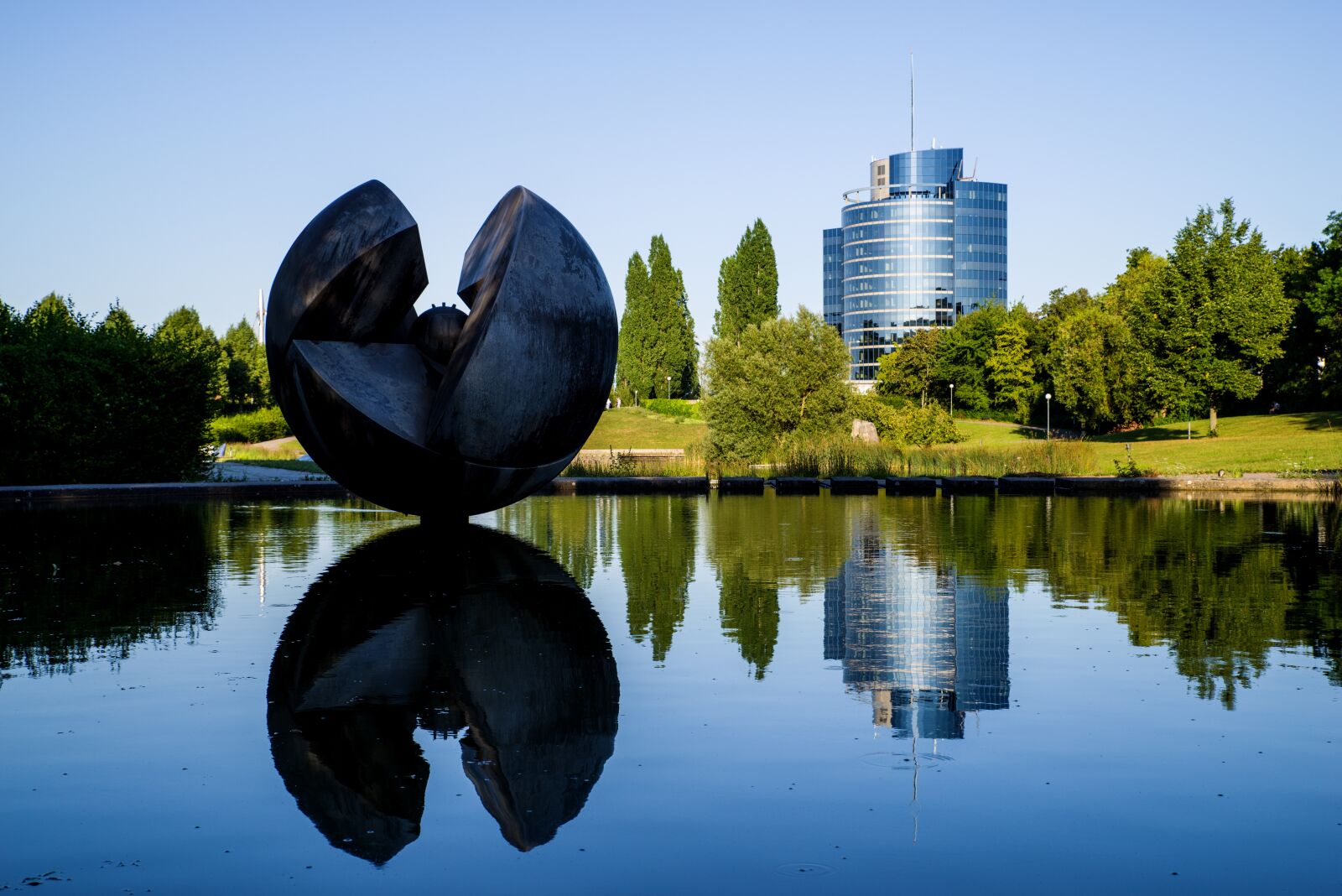 Pentax K-1 Mark II sample photo. Stuttgart, city, park photography