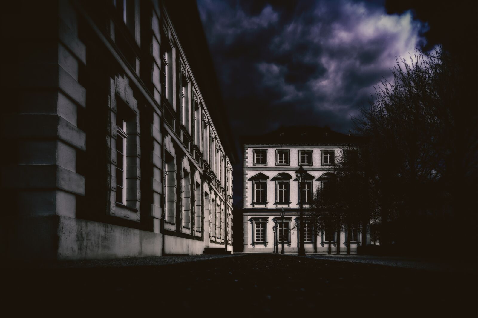 Nikon Z6 sample photo. Night, castle, mystical photography
