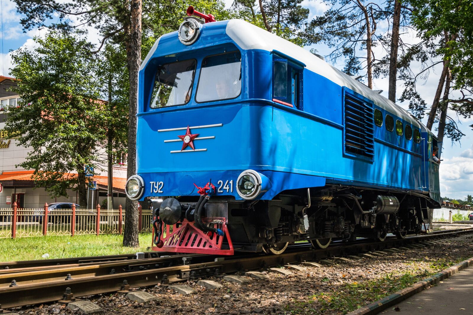Sony a6300 sample photo. Locomotive, diesel locomotive, train photography