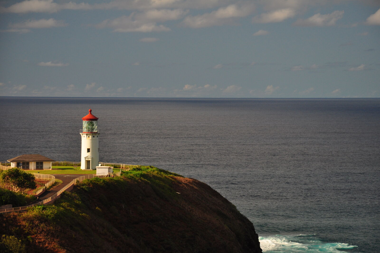 Nikon D5000 sample photo. Lighthouse on kauai photography