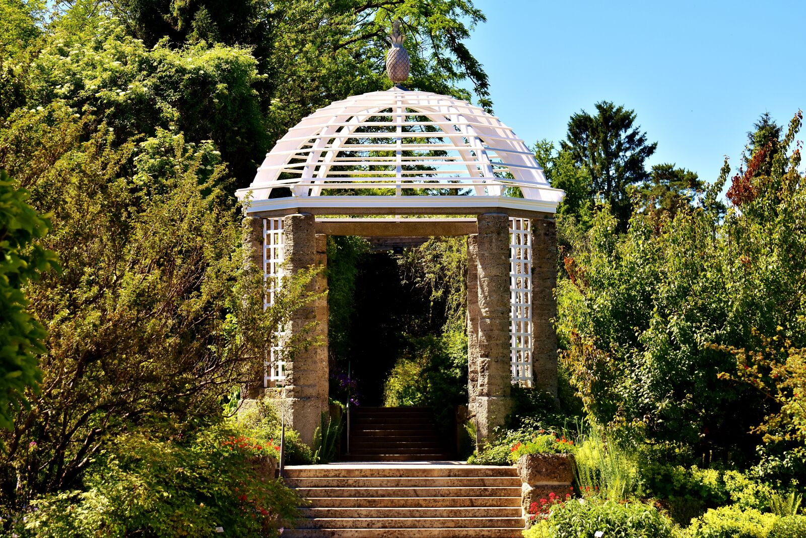 Nikon D7200 sample photo. Park, pavillion, romantic photography