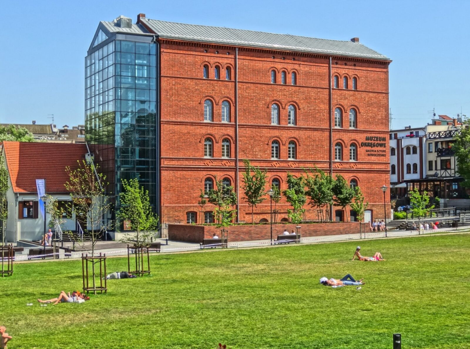 Sony Cyber-shot DSC-HX20V sample photo. Mill island, bydgoszcz, building photography