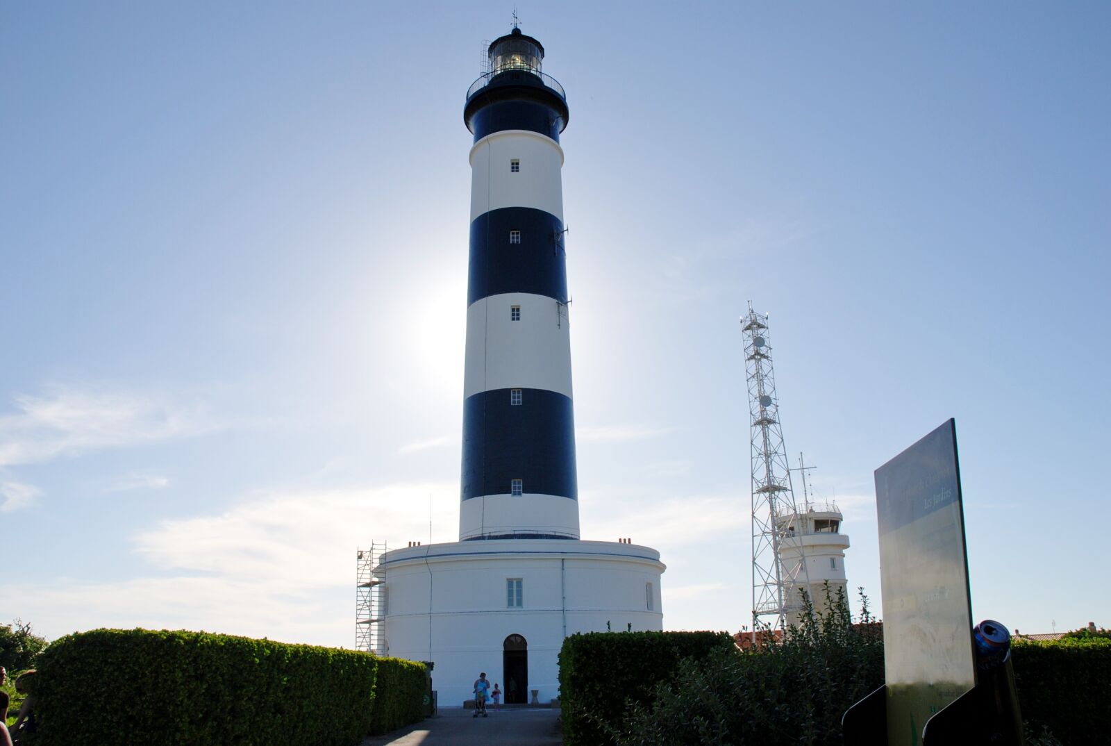Nikon D80 sample photo. Ol ron, chassiron lighthouse photography