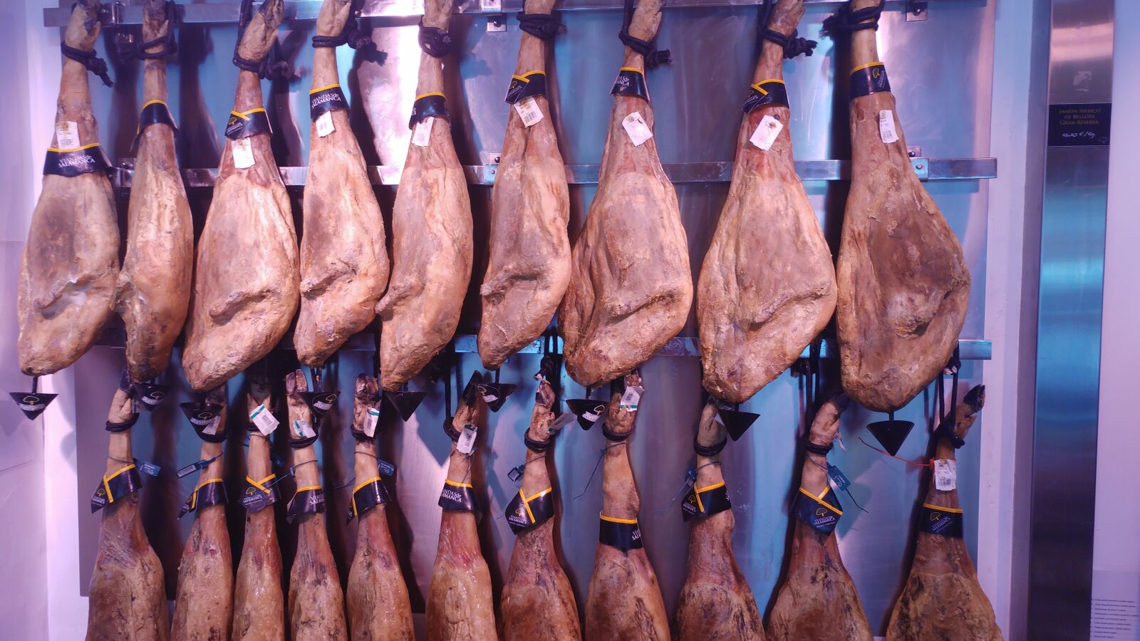 LG G5 sample photo. Jamon iberico, iberian ham photography