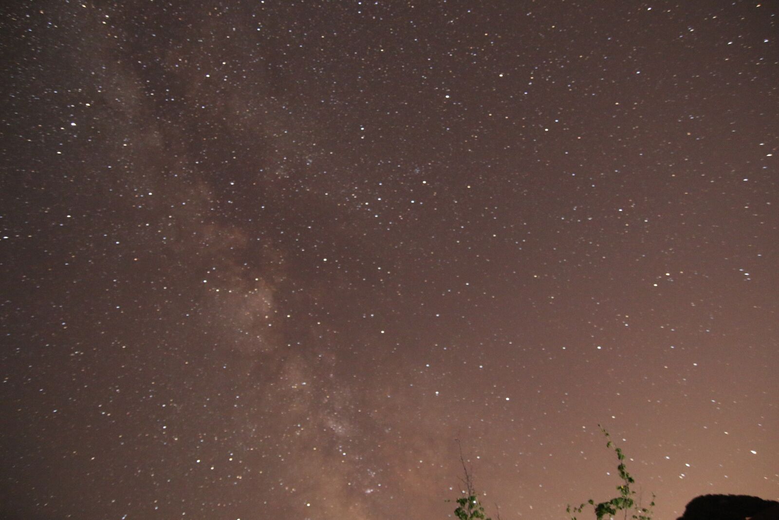 Canon EOS 70D sample photo. Starry sky, night view photography