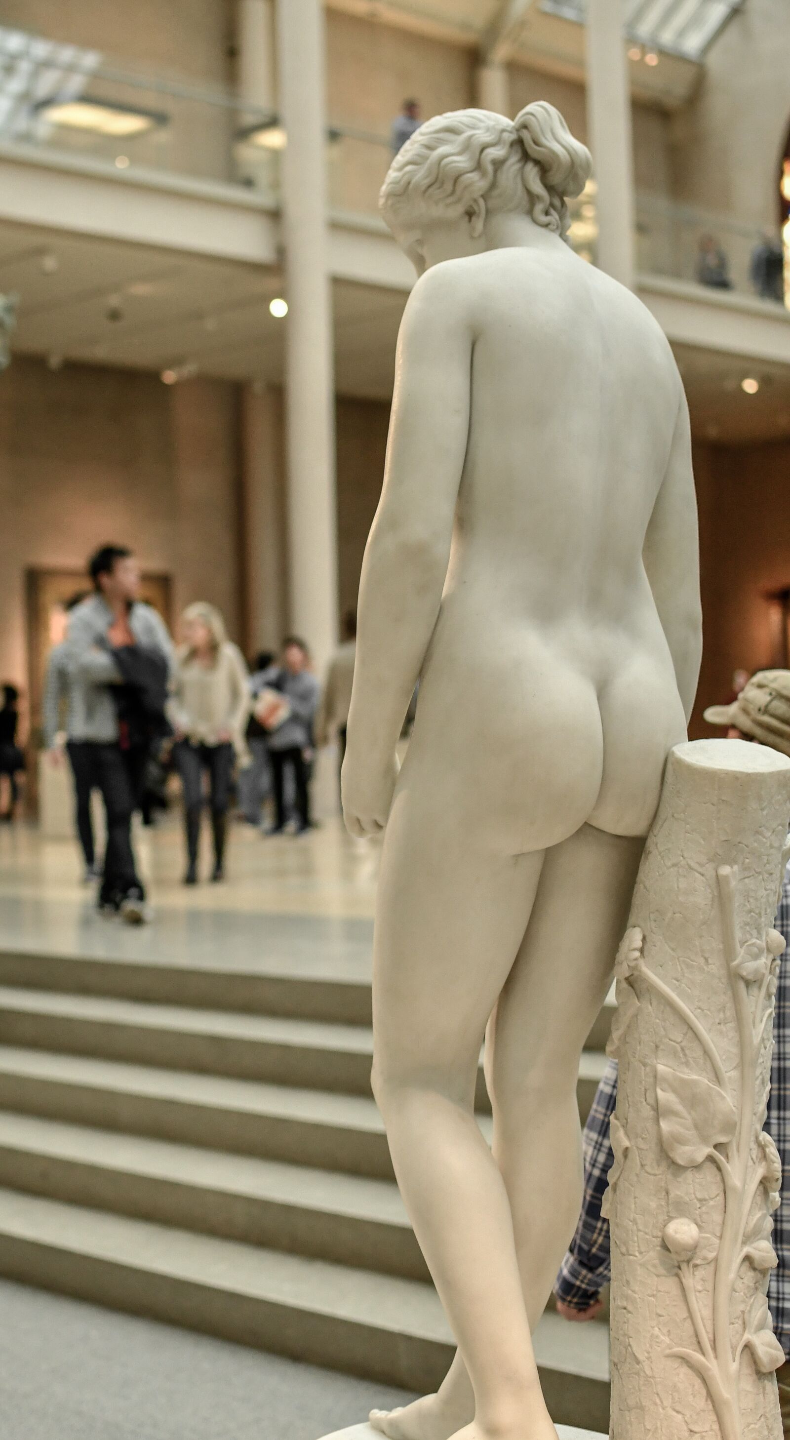 Nikon D500 sample photo. Woman, sculpture, model photography