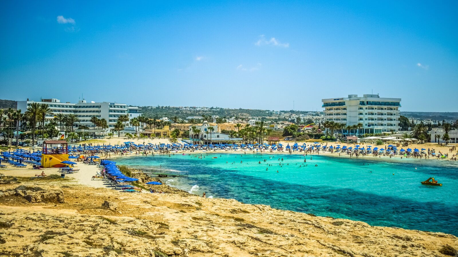 Nikon D3300 sample photo. Cyprus, ayia napa, beach photography