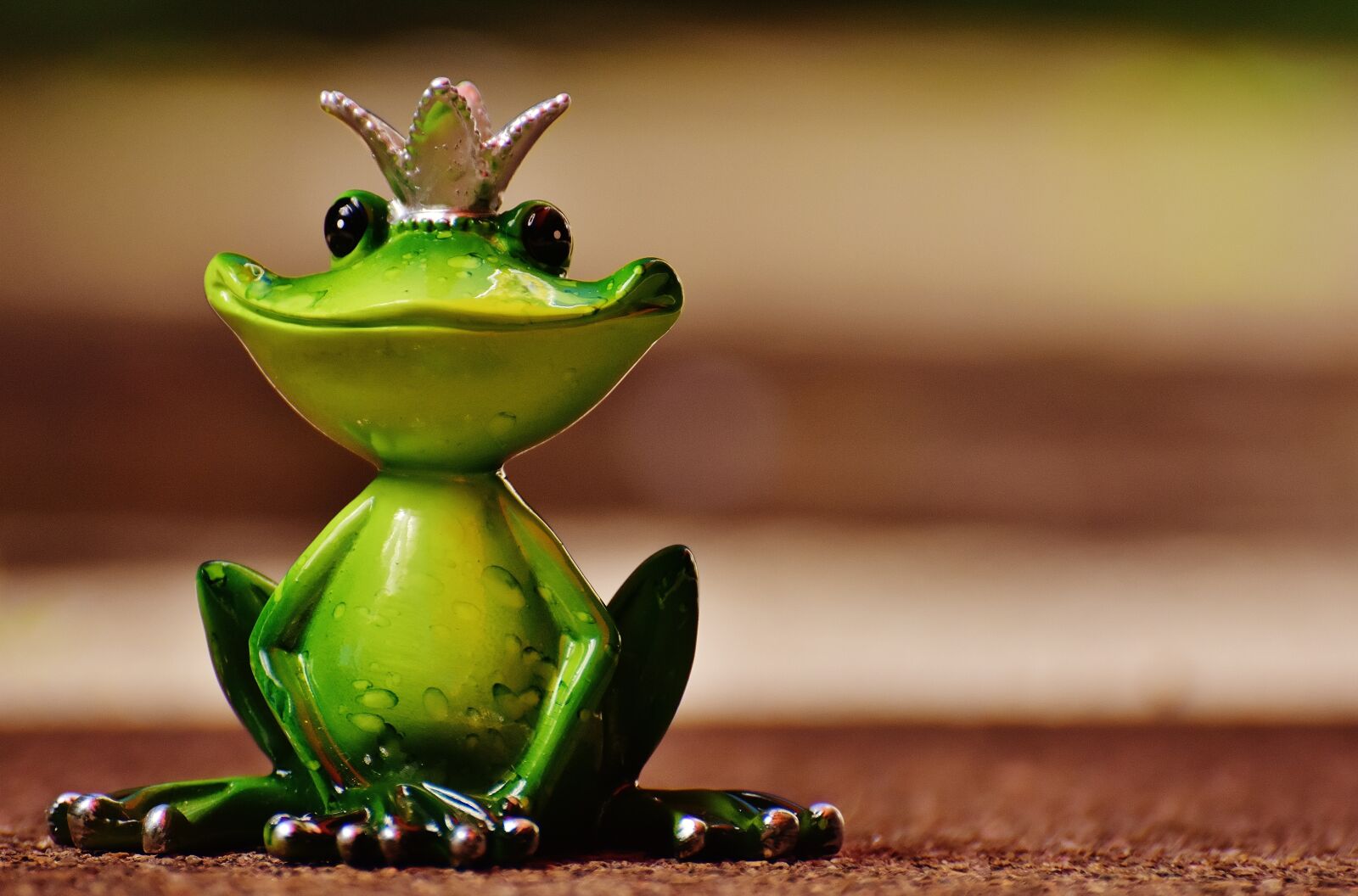 Nikon D7200 sample photo. Frog, frog prince, crown photography