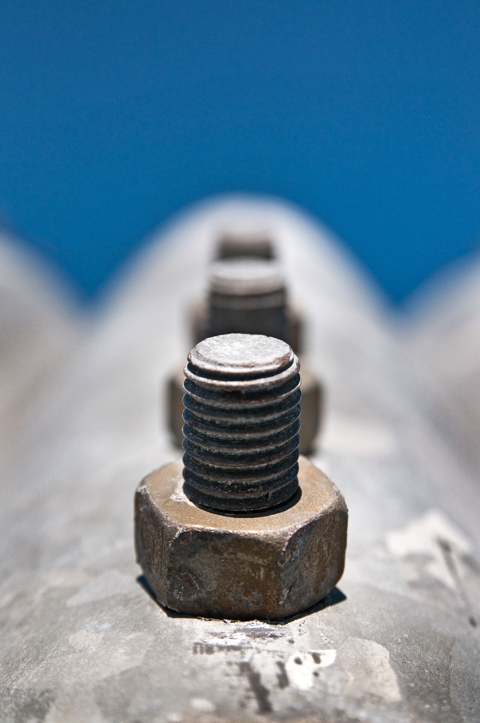 Nikon D300S sample photo. Nut, bolt, steel photography