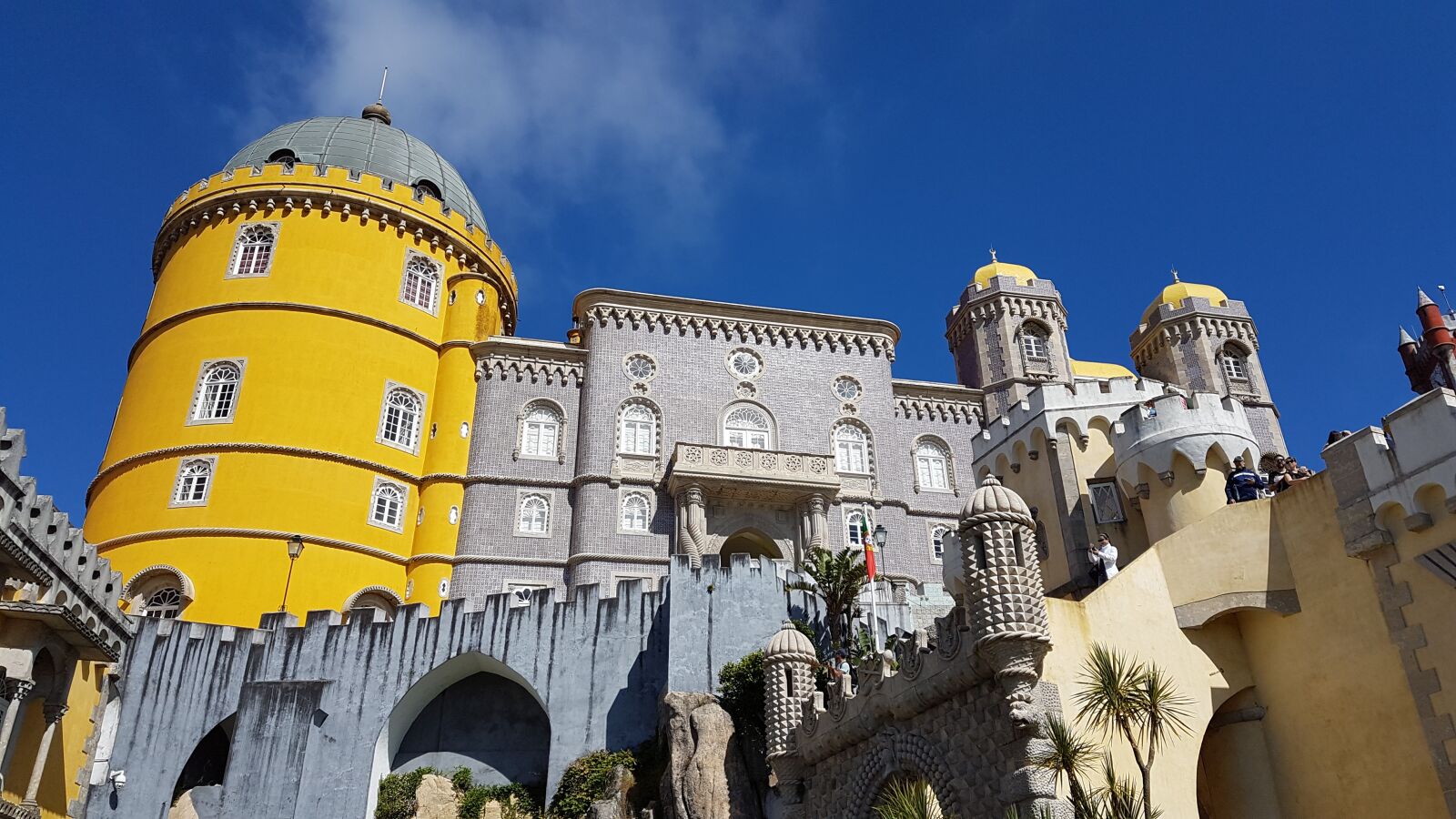 Samsung Galaxy S7 Edge sample photo. Pina palace, sintra, portugal photography