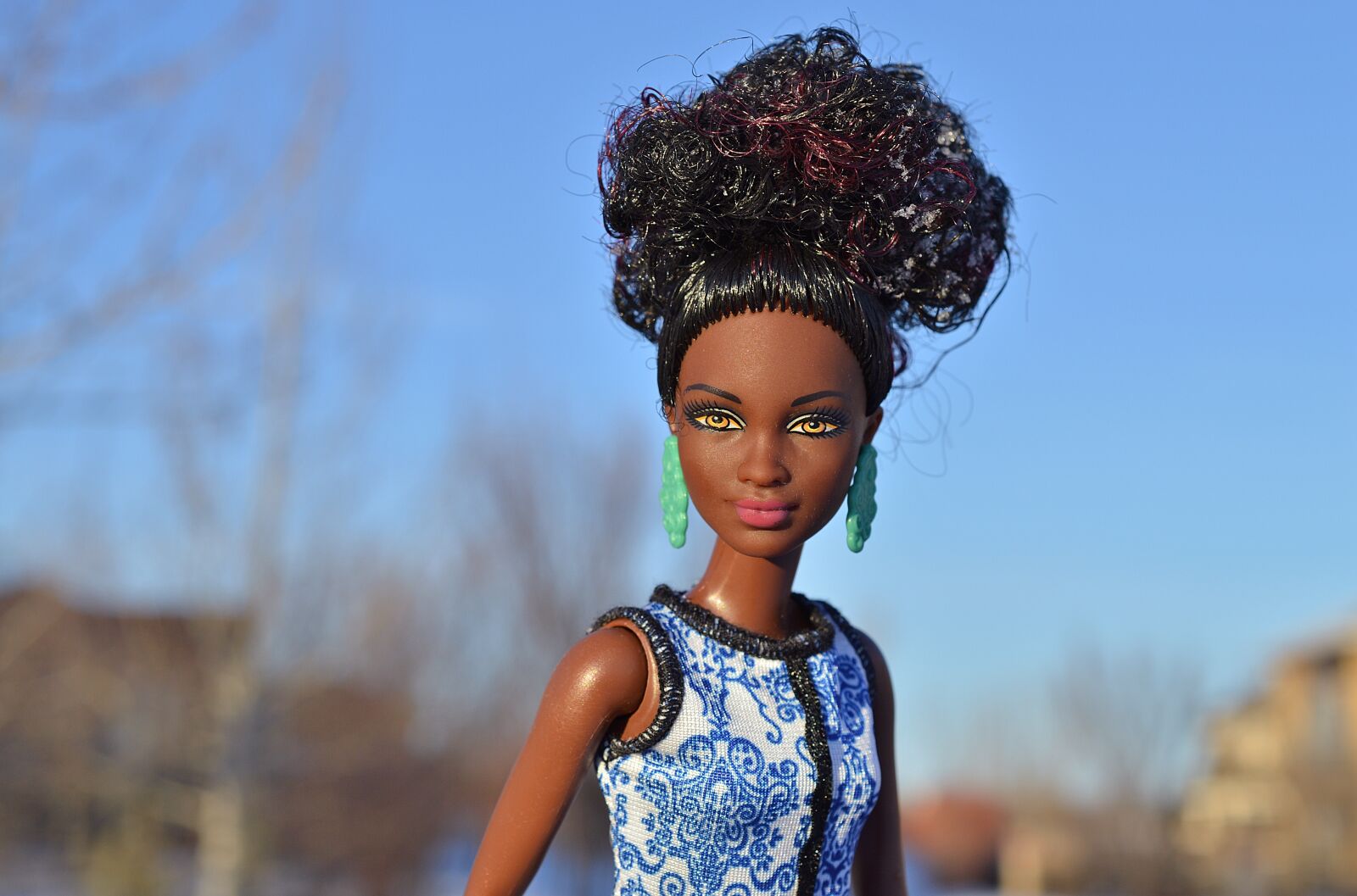 Nikon D3200 sample photo. Doll, black, african-american photography