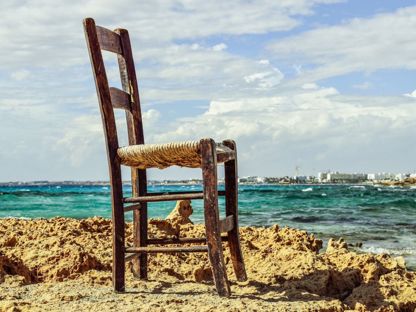 Nikon D3300 sample photo. Chair, seaside, beach photography