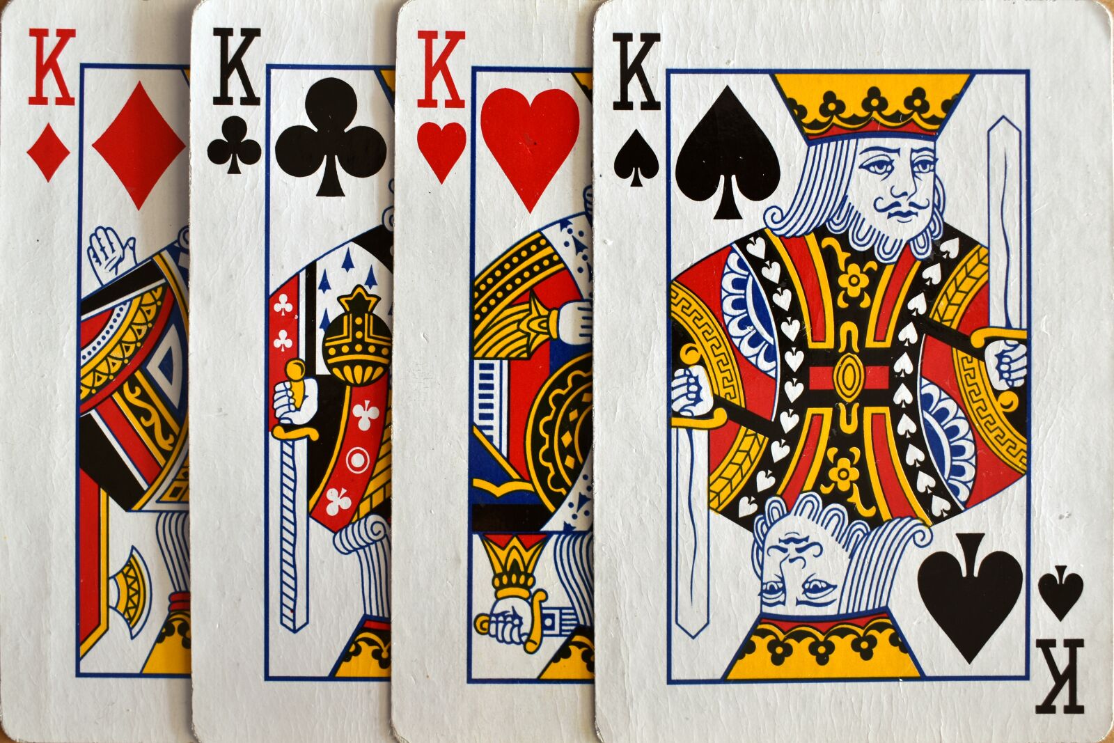 Nikon D3500 sample photo. Cards, kings, four photography