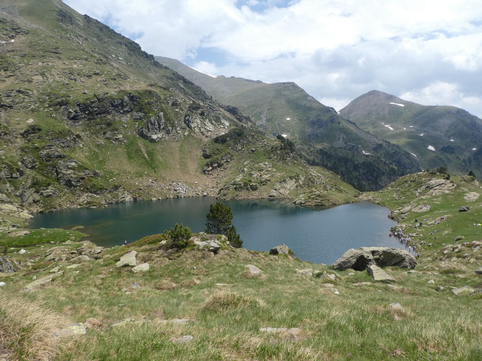 Panasonic DMC-TZ82 sample photo. Mountain, lake, andorra photography