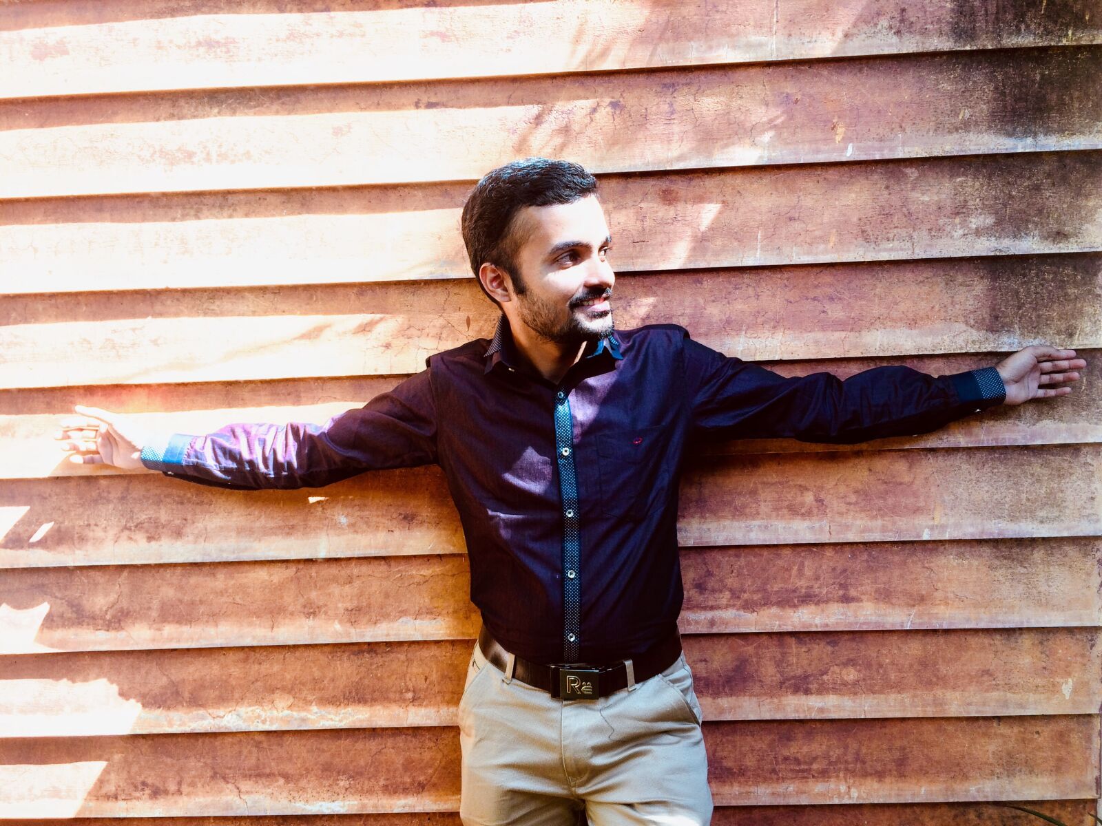 iPhone 5s back camera 4.15mm f/2.2 sample photo. Fashion, handsome, indian, model photography
