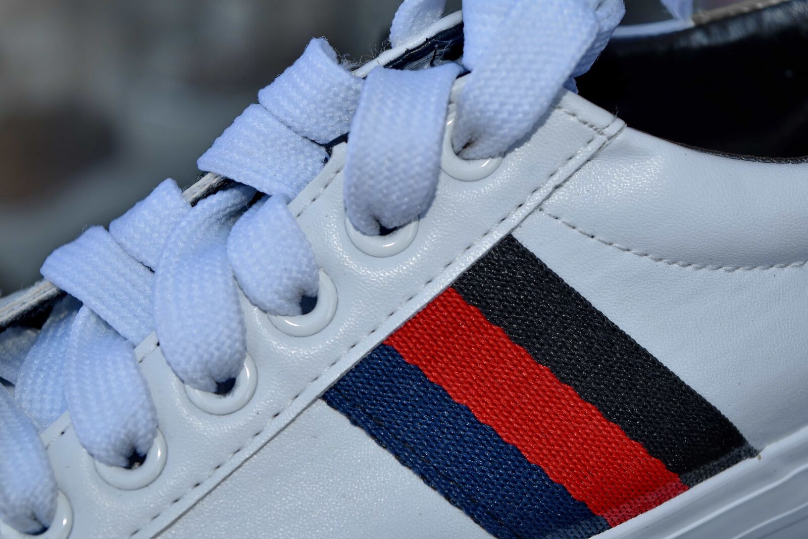 Nikon D5500 sample photo. Old fashioned, shoelace, sneakers photography