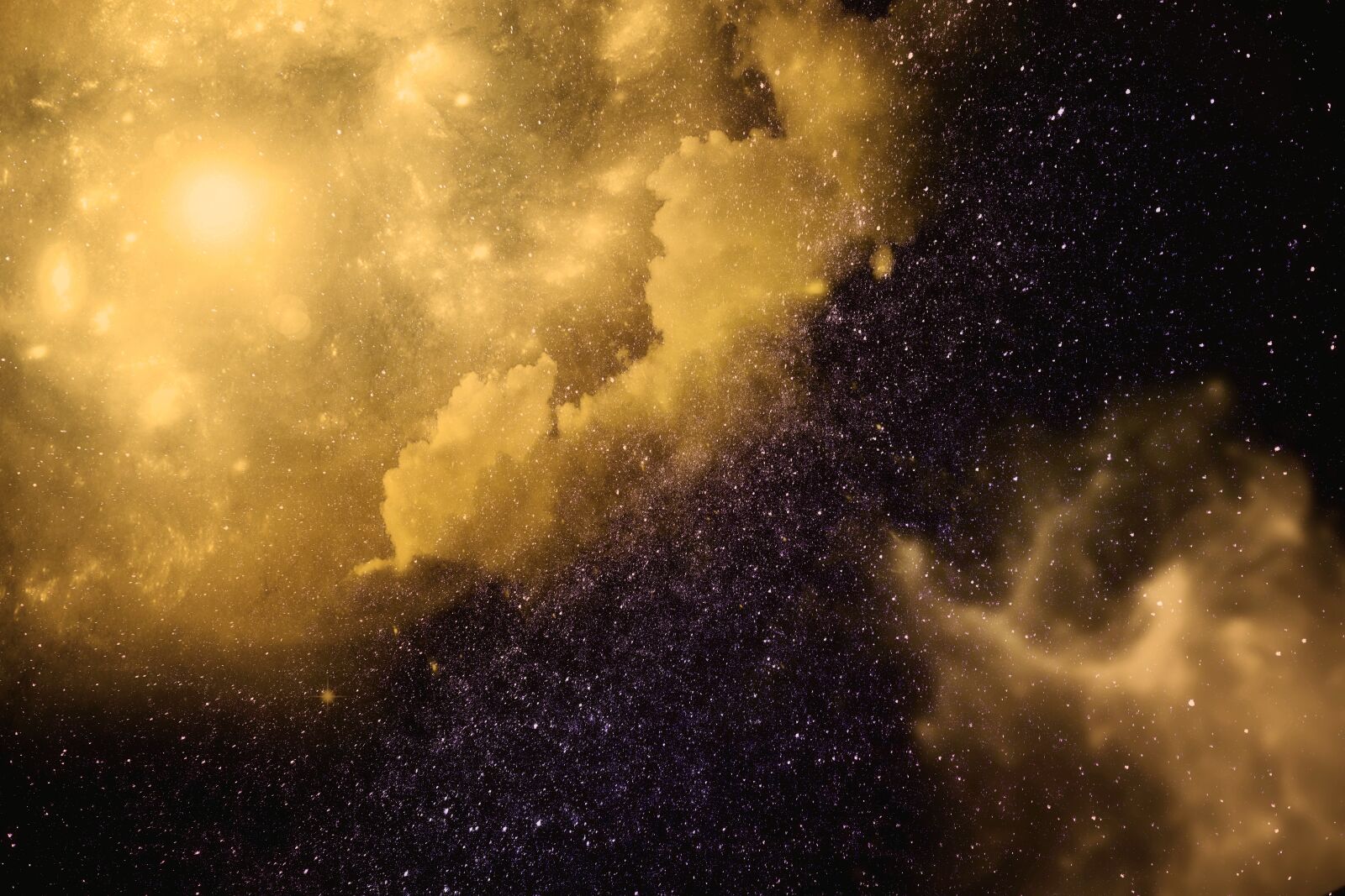 Sony a6000 sample photo. Starry sky, galaxy, fog photography