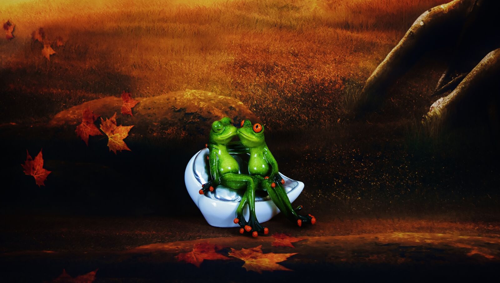 Nikon D7200 sample photo. Frogs, lovers, cute photography