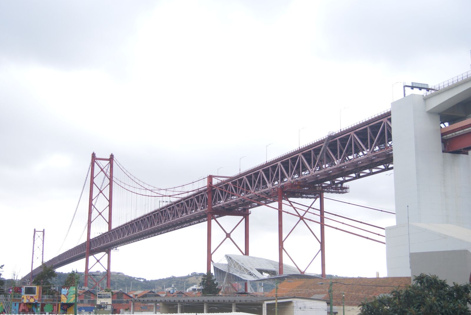 Sony Alpha DSLR-A230 sample photo. Lisbon, bridge, portugal photography