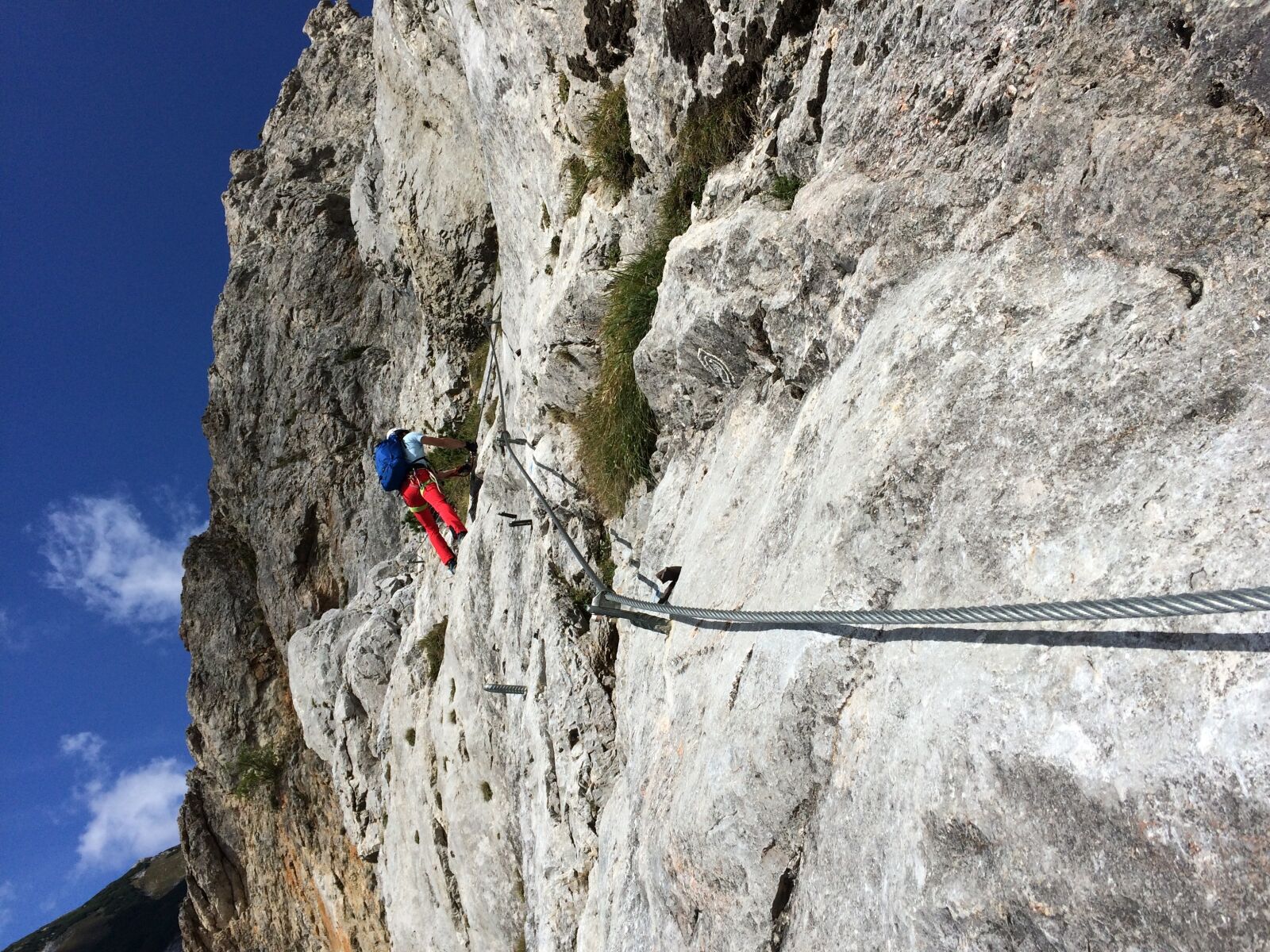 iPhone 5s back camera 4.15mm f/2.2 sample photo. Austria, mountains, ferrata photography