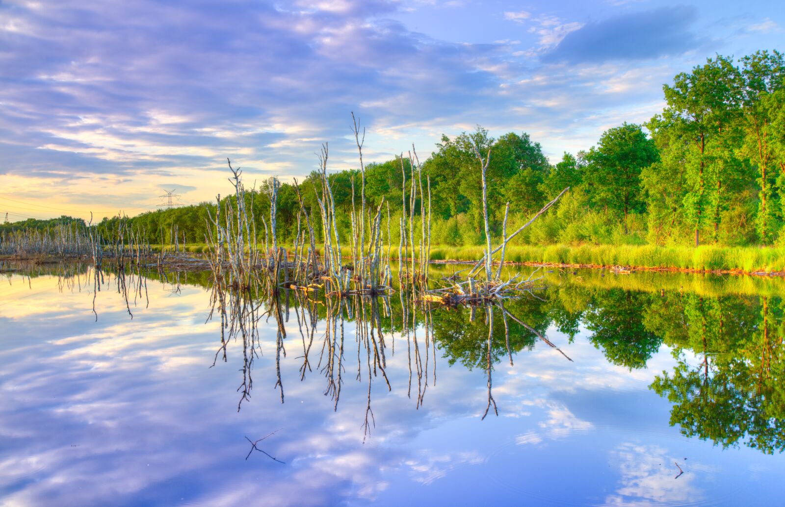 Nikon D610 sample photo. Sunset, colorful, reflection photography
