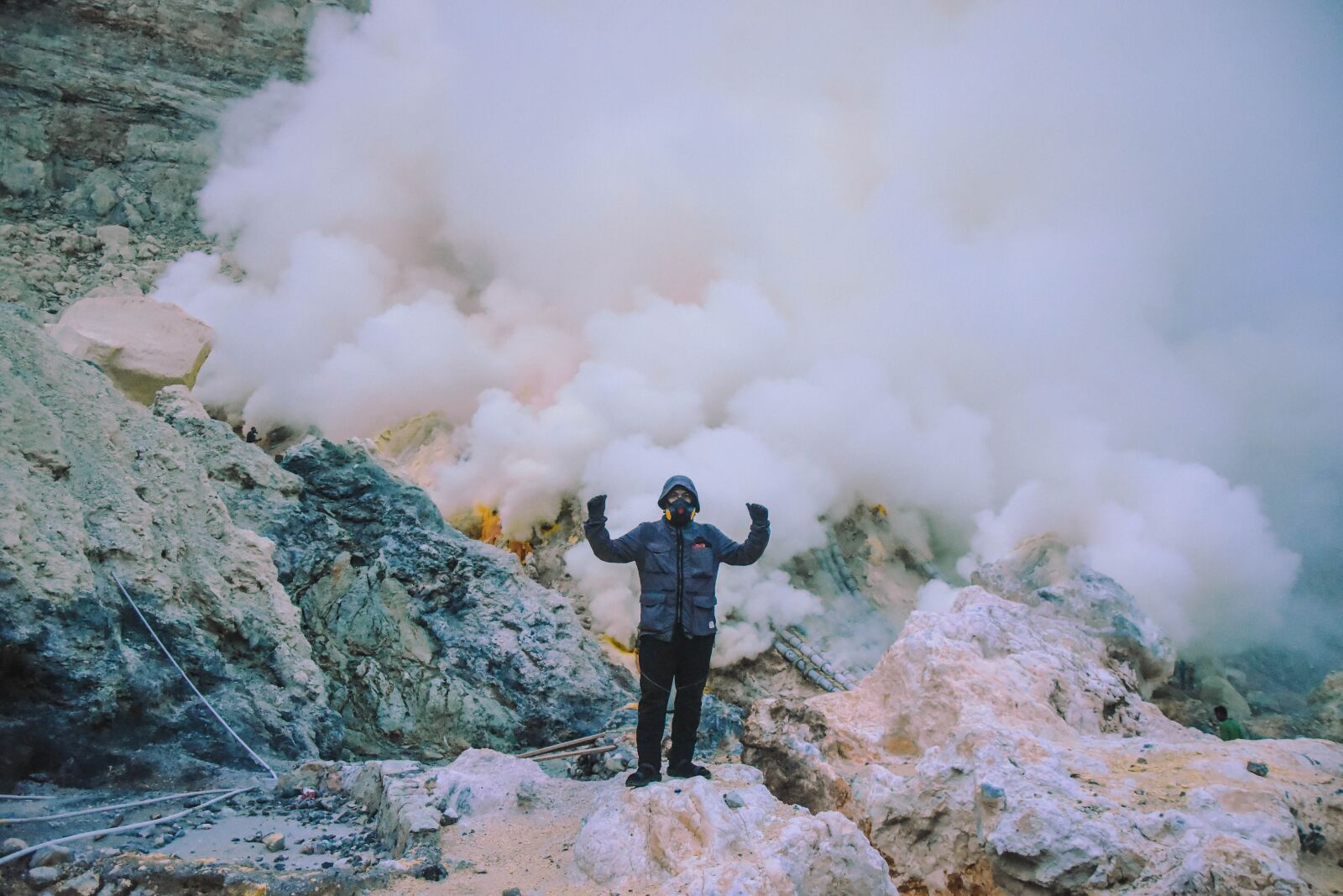 Nikon D7200 sample photo. People, crater, indonesia photography