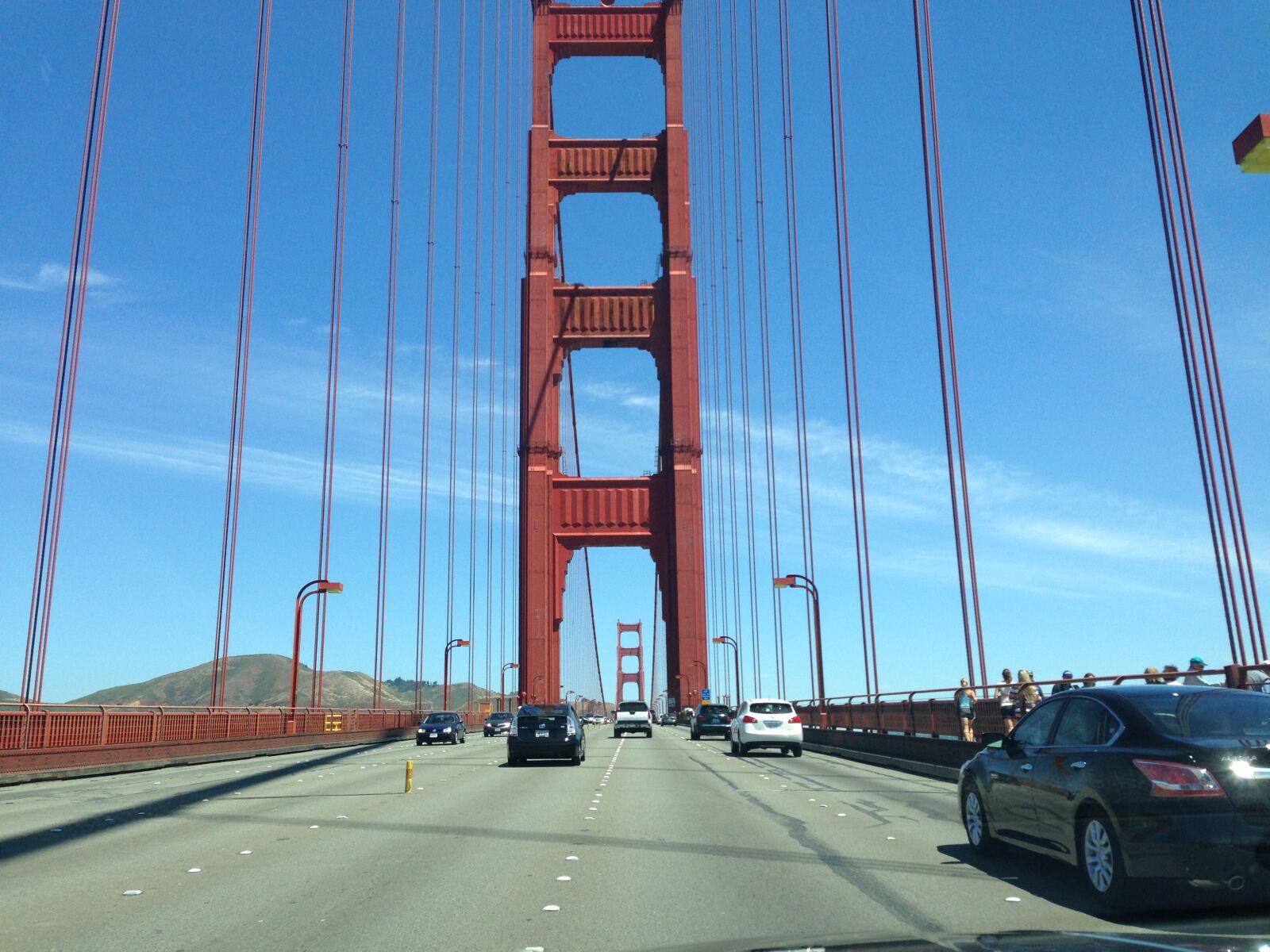 Apple iPhone 5 sample photo. Bridge, san francisco, golden photography