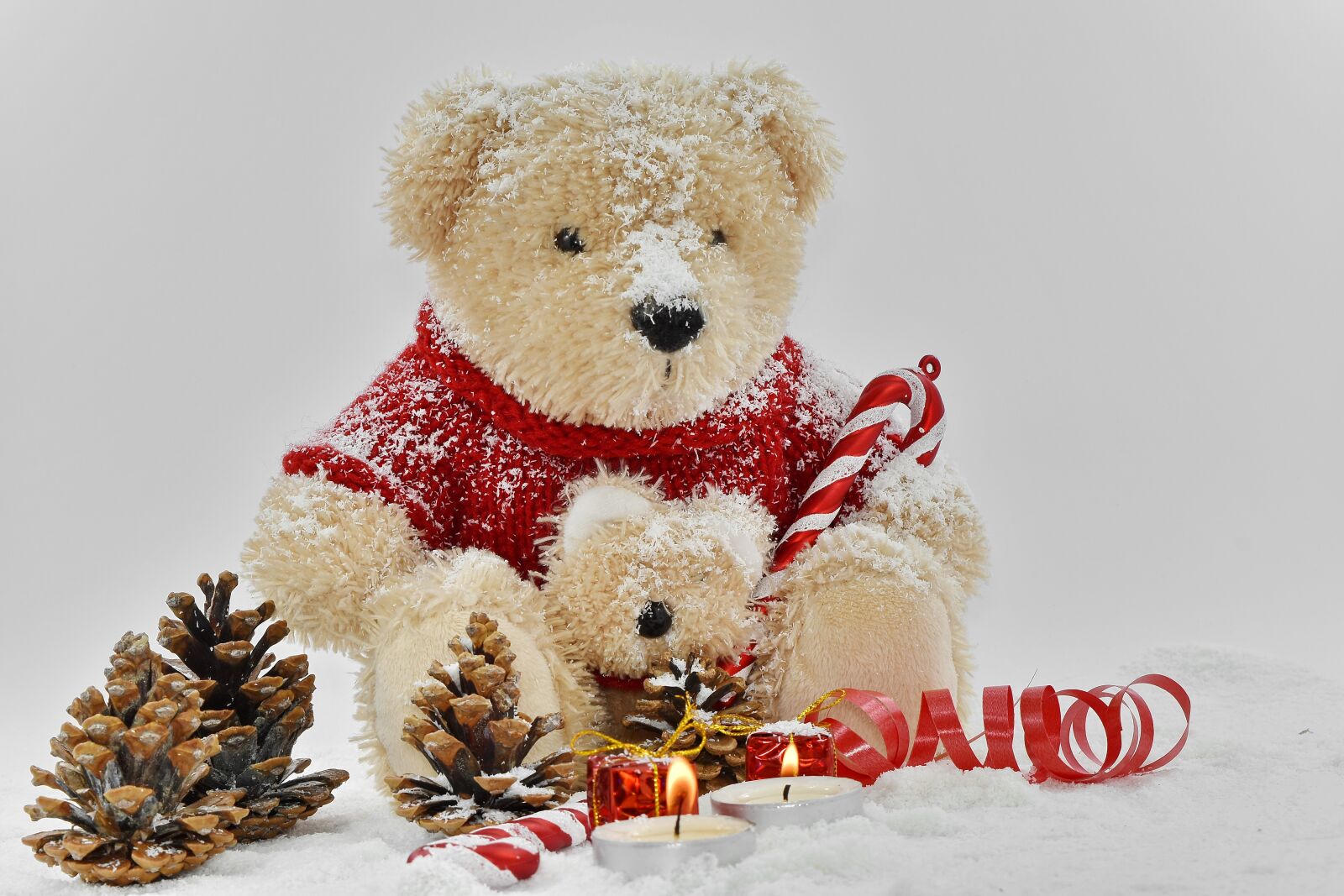 Nikon D5500 sample photo. Candles, christmas, conifers, decoration photography