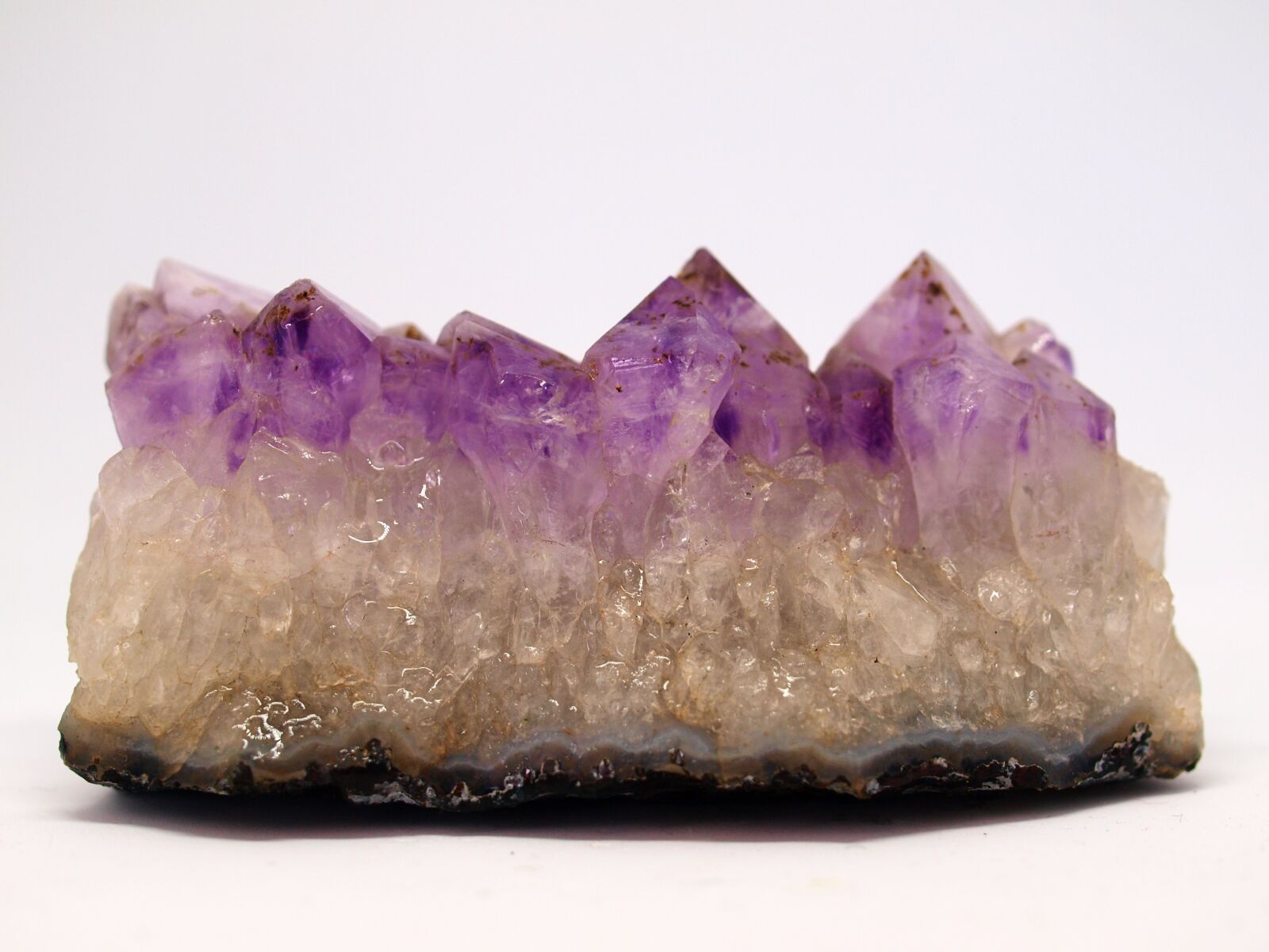 OLYMPUS 35mm Lens sample photo. Desktop, gem stone, amethyst photography