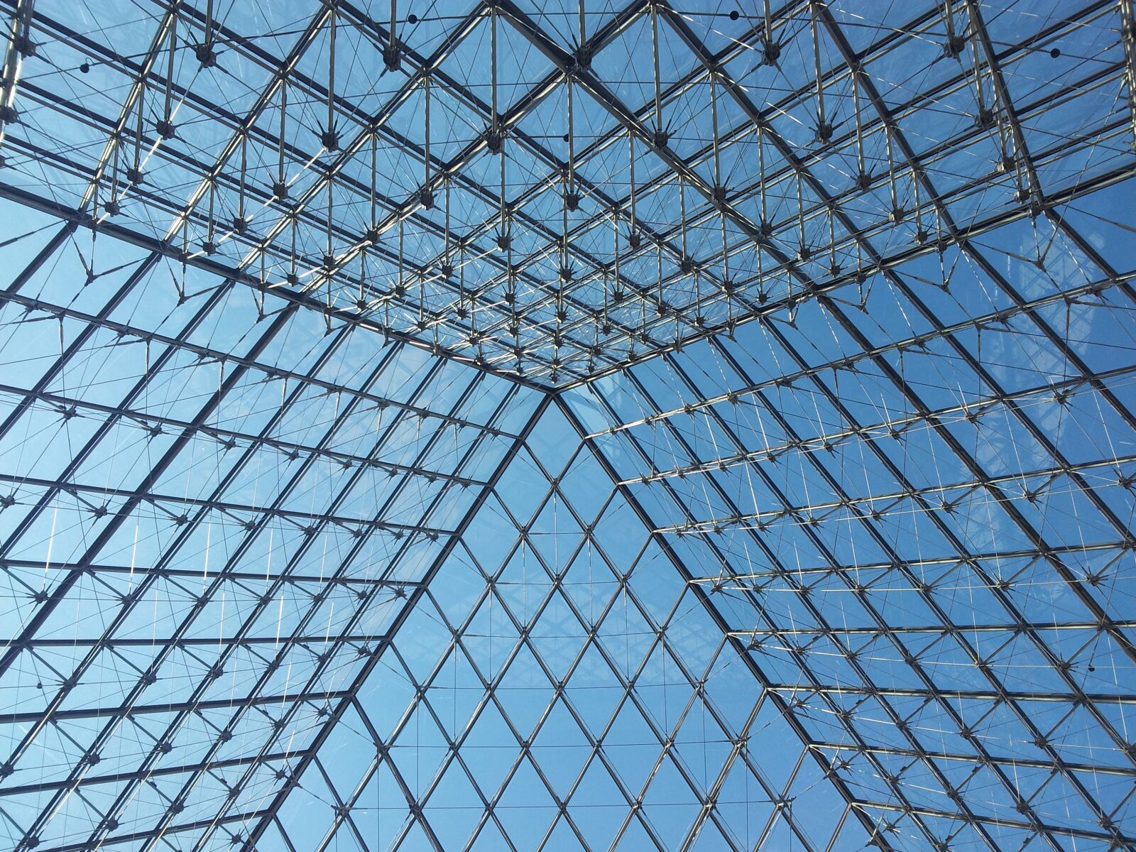 Samsung Galaxy S2 sample photo. Pyramid, louvre, paris photography