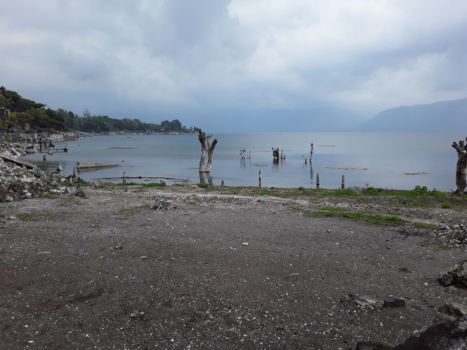 Samsung Galaxy J2 Core sample photo. Sand, lake atitlan, panoramic photography