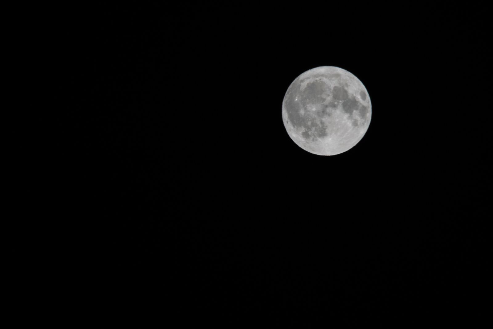 Nikon D7500 sample photo. Full moon, moon, night photography
