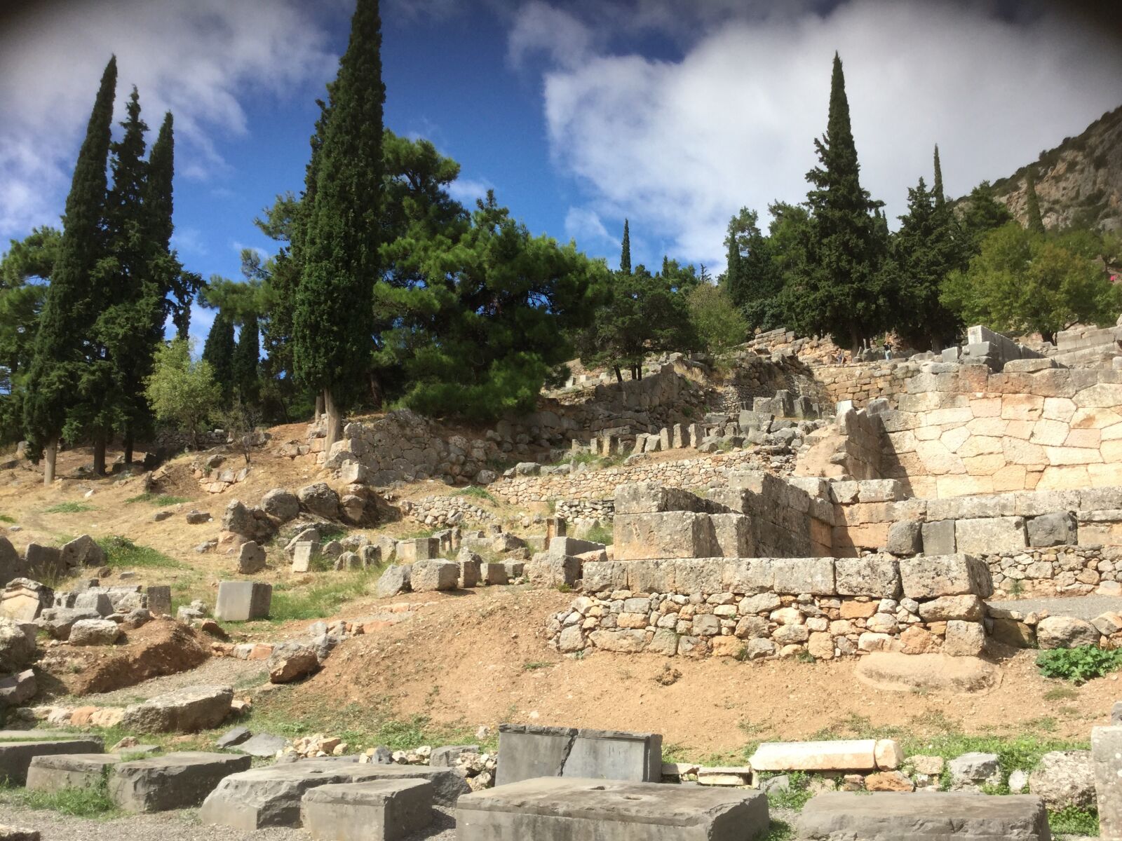 iPad Air 2 back camera 3.3mm f/2.4 sample photo. Ruins, greece, archaeology photography