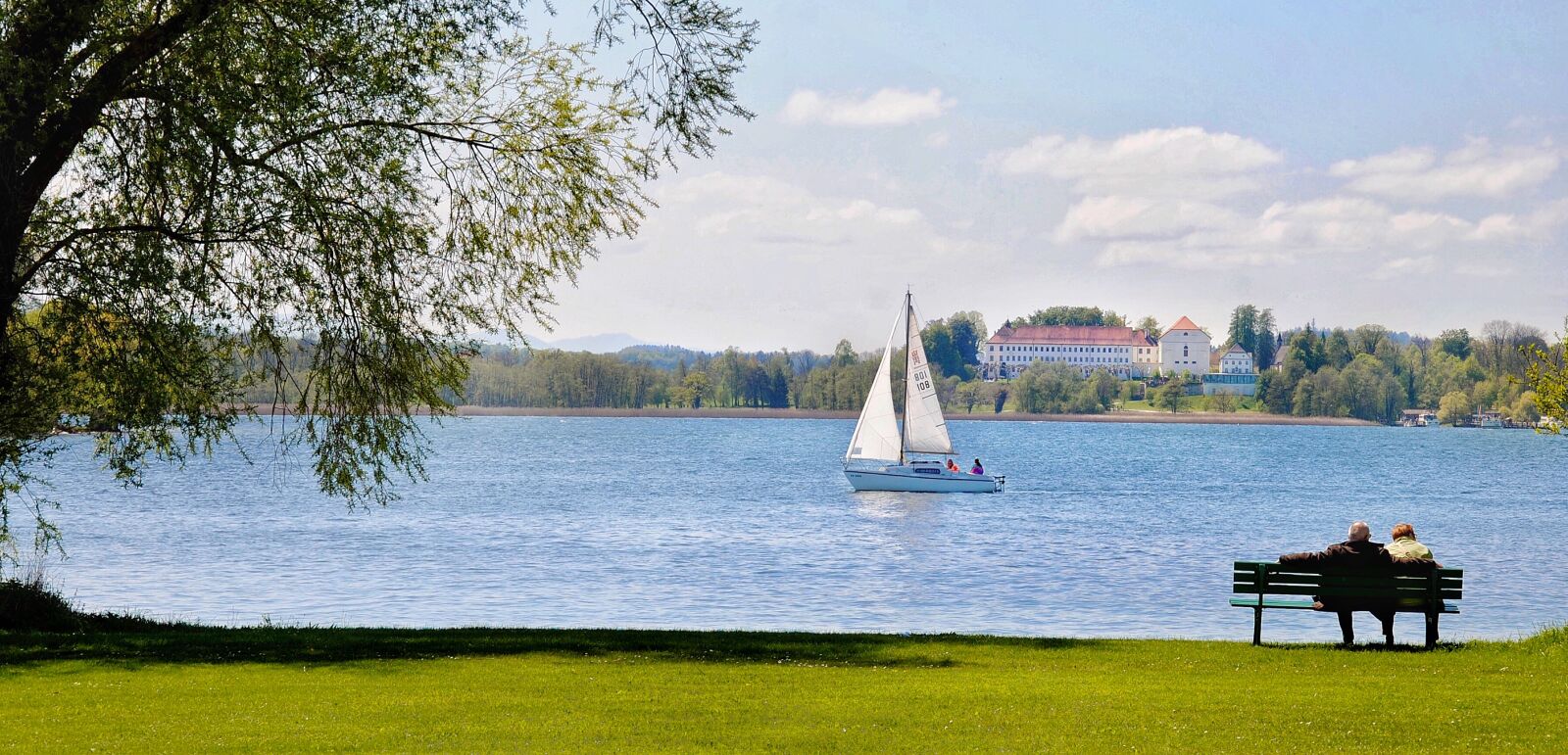 Nikon D3000 sample photo. Chiemsee, bavaria, upper bavaria photography