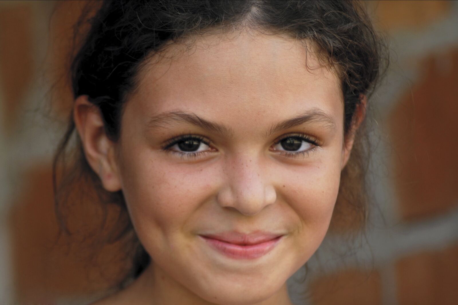 Nikon D200 sample photo. Portrait, girl, happy photography