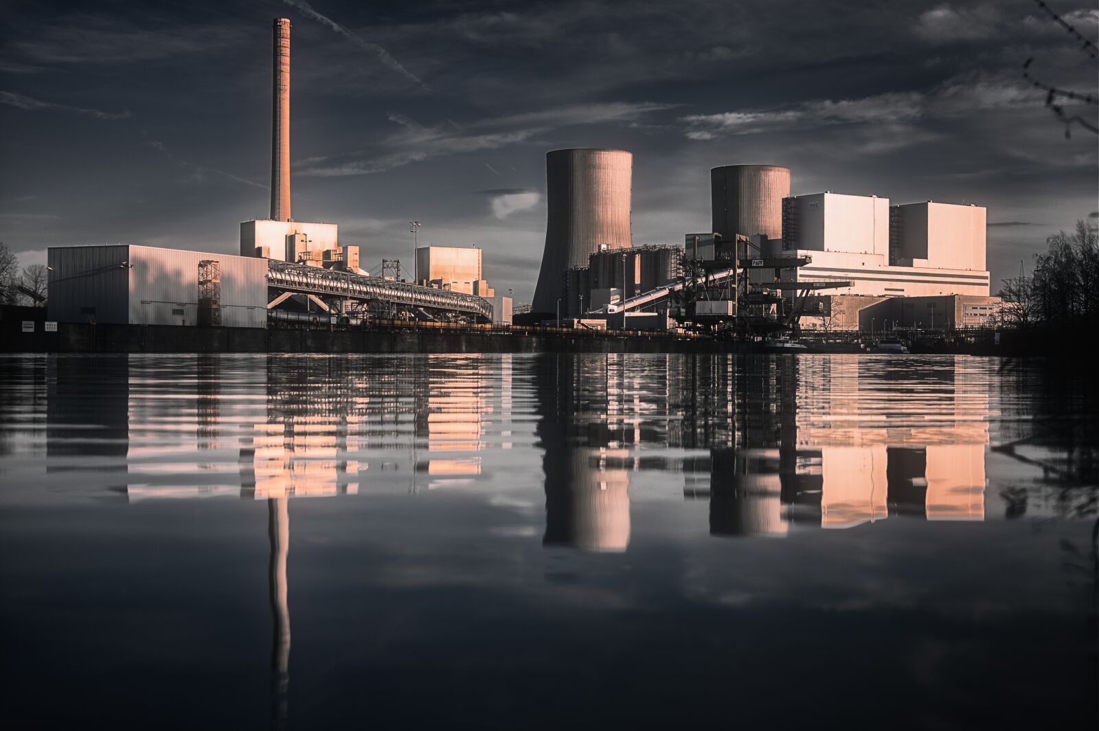 Nikon Z6 sample photo. Power plant, coal fired photography