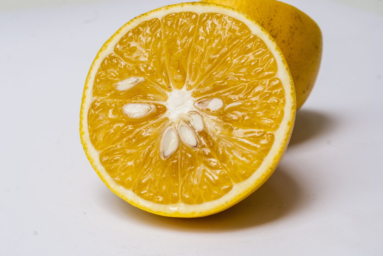 Nikon D60 sample photo. Orange, fruit, approach photography