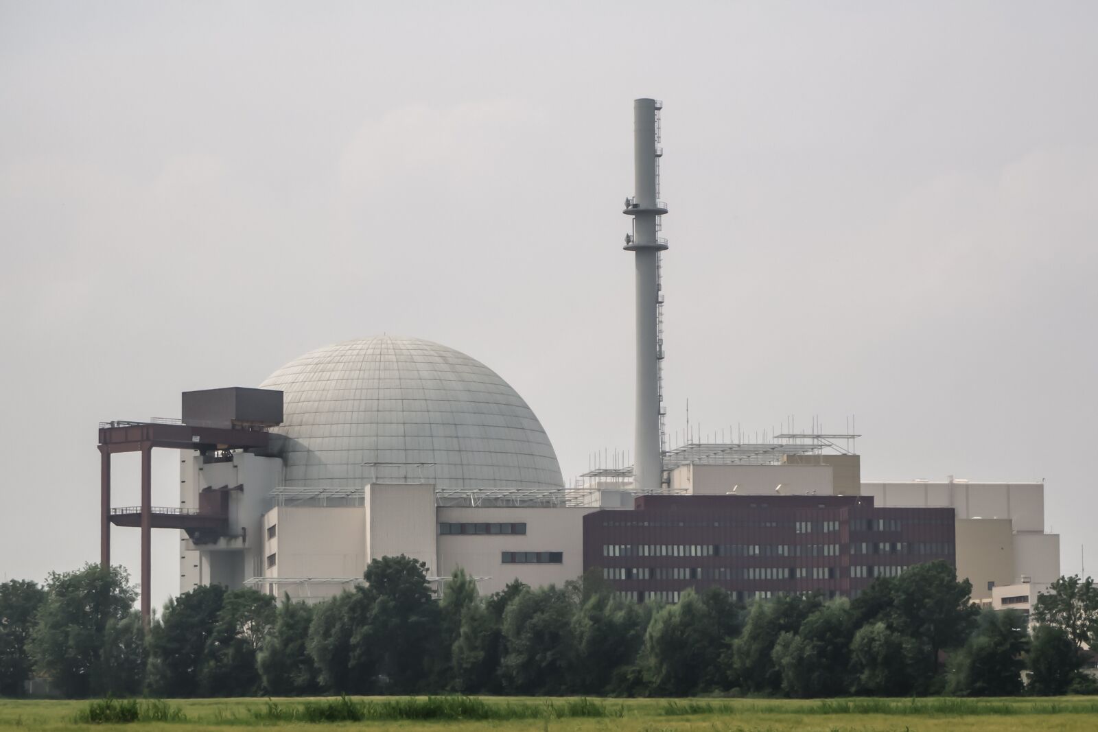 Olympus OM-D E-M10 sample photo. Nuclear power plant, brokdorf photography