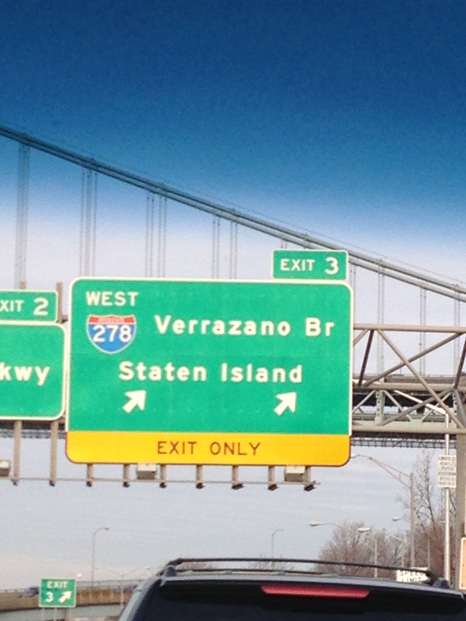 iPhone 5 back camera 4.12mm f/2.4 sample photo. New york, verrazano bridge photography