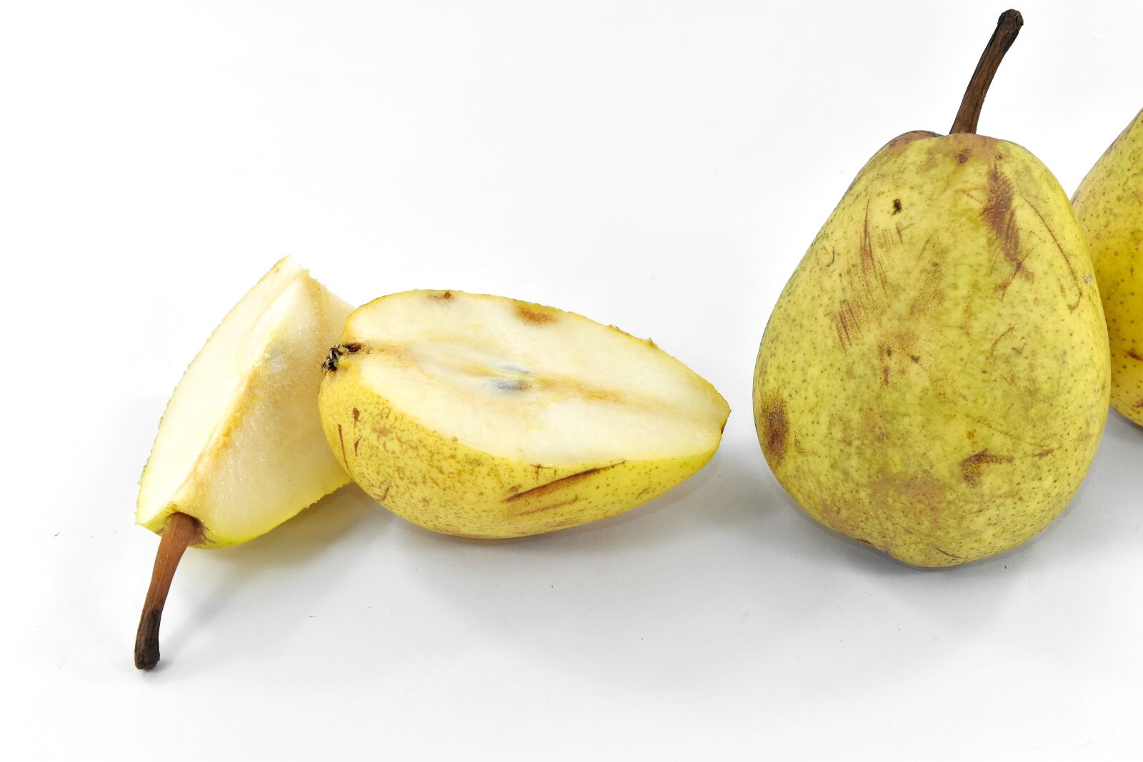 Nikon D5500 sample photo. Antioxidant, half, organic, pears photography