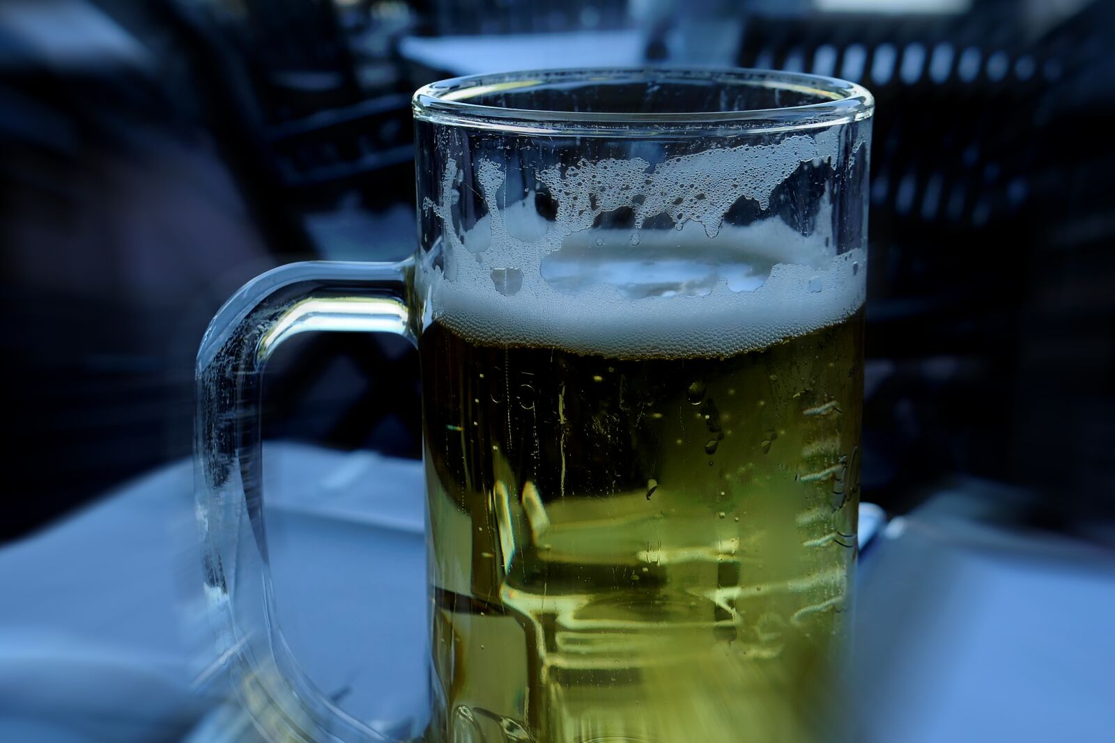 Panasonic Lumix DMC-LX10 (Lumix DMC-LX15) sample photo. Beer, beer glass, cycling photography