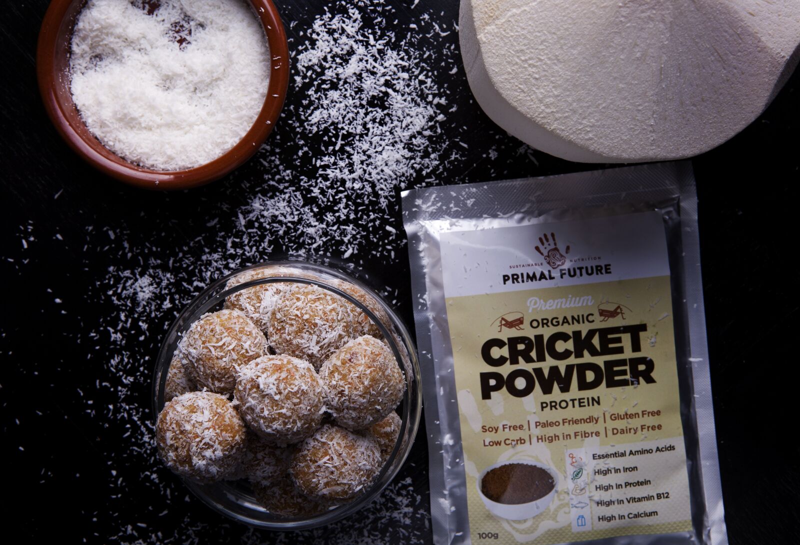 Canon EOS 5D Mark II sample photo. Primal future, cricket powder photography