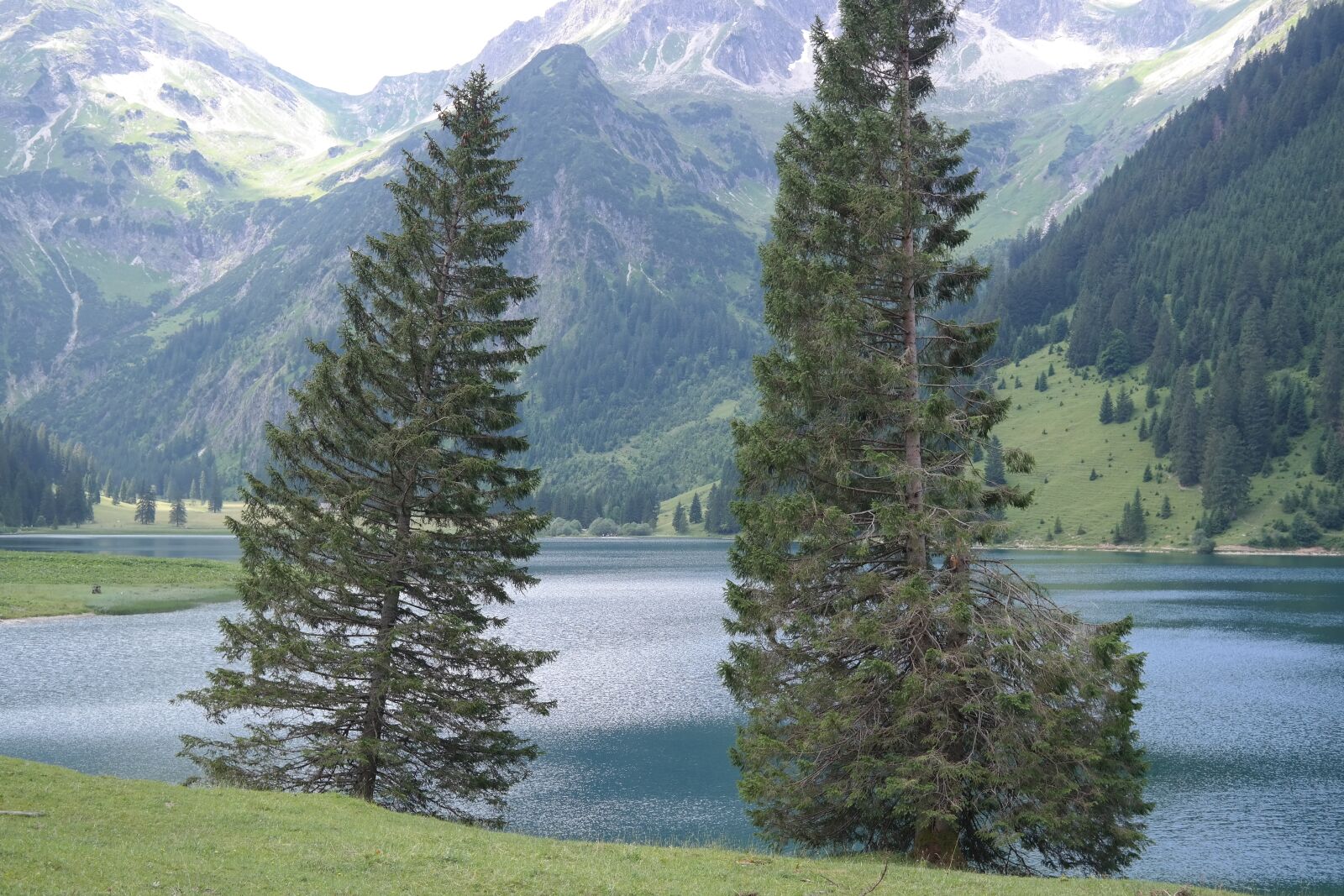 Samsung NX300 sample photo. Vilsalpsee, lake, waters photography