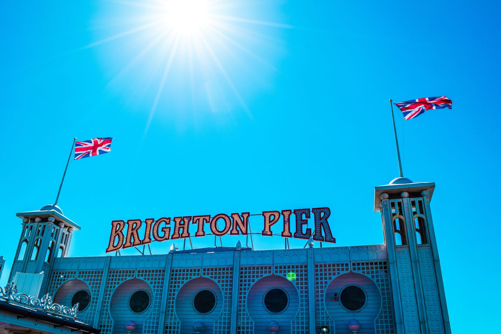 Nikon D5300 sample photo. Brighton, england, sky photography