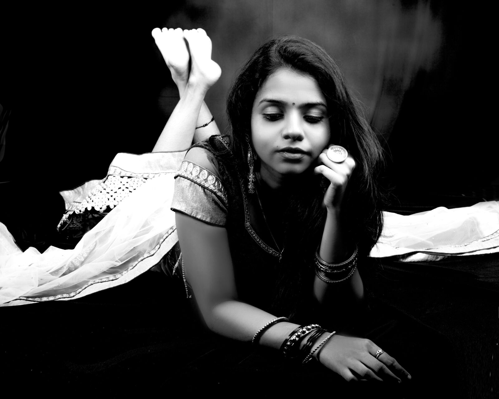 Canon EOS 5D Mark II sample photo. Indian, girl, dance photography