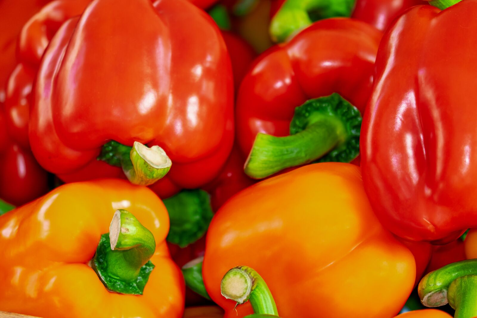 Fujifilm XF 55-200mm F3.5-4.8 R LM OIS sample photo. Sweet peppers, paprika, red photography