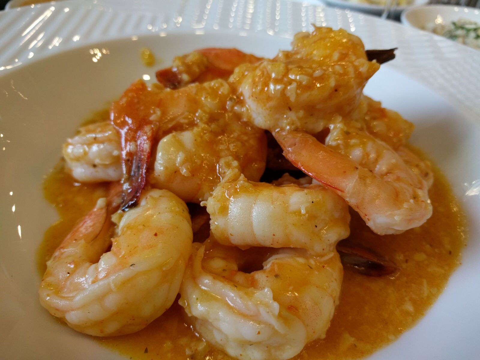 Google Nexus 6P sample photo. Shrimp, sauce, seafood photography