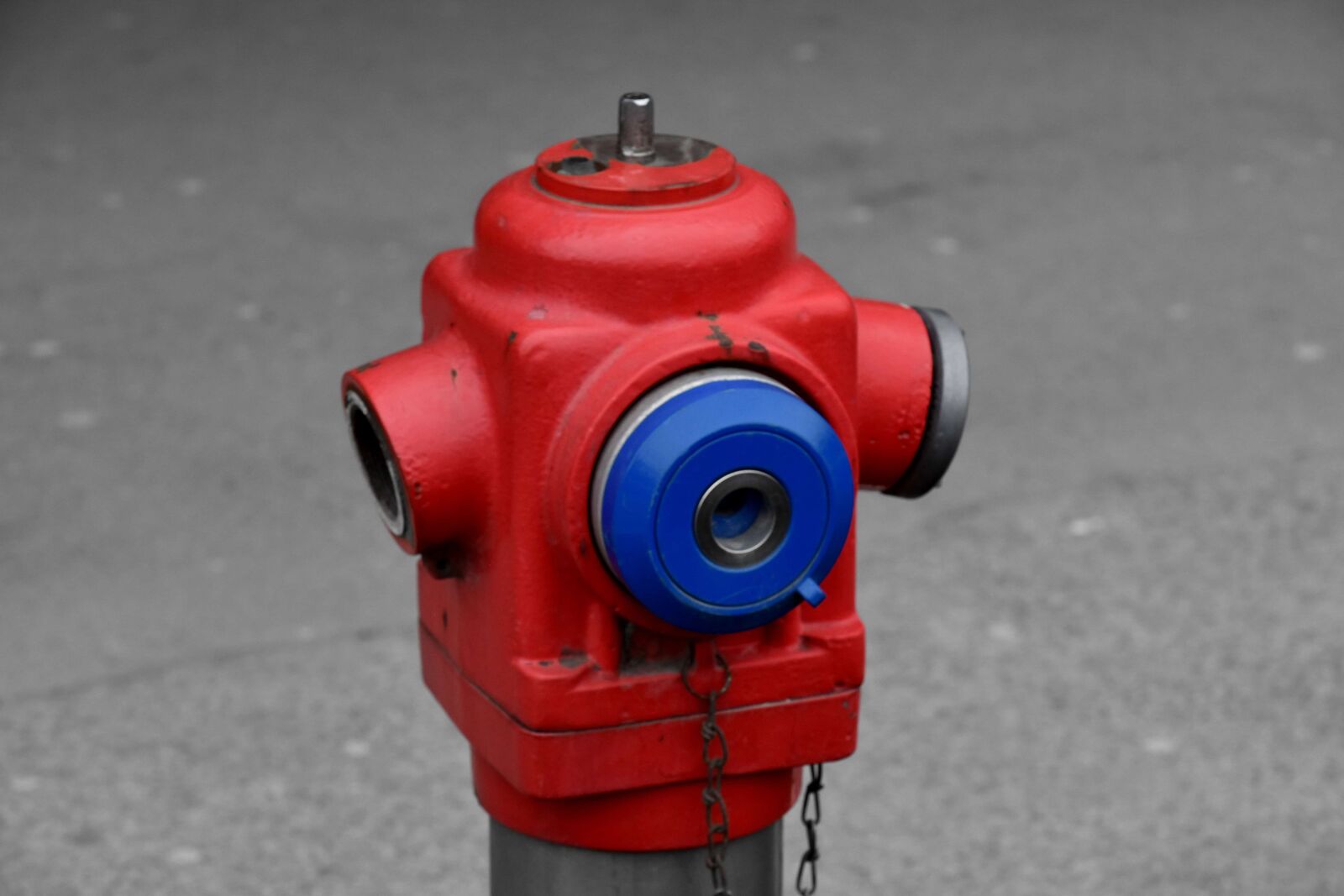 Nikon D5500 sample photo. Cast iron, close-up, hydrant photography